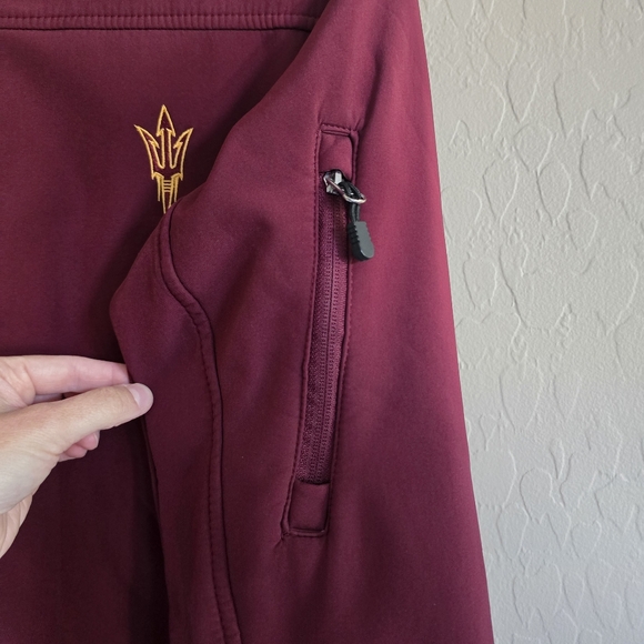 ASU Sundevils Men's Jacket by KA Knights Apparel Size Medium - Picture 3 of 11